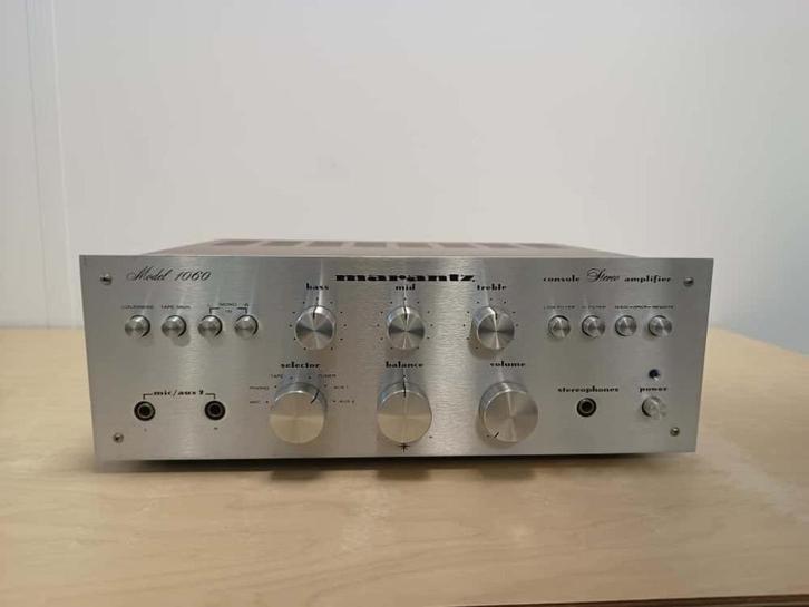 Marantz 1060 versterker  gerestaureerd en nieuwe terminals, Audio, Tv en Foto, Versterkers en Receivers, Refurbished, Stereo, Minder dan 60 watt