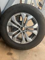 4 Winterbanden Michelin 235/65 R17 met Velgen Mercedes GLC, Gebruikt, Banden en Velgen, 17 inch, 235 mm