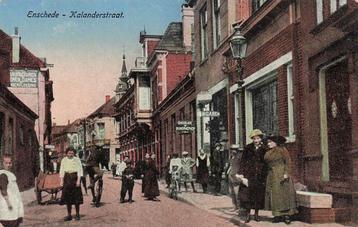 JM289 Enschede Kalanderstraat 1920-30 beschikbaar voor biedingen
