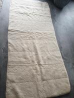 Wollen Onderdeken 90x200 cm matras overtrek wol eenpersoons, Eenpersoons, Beige, Ophalen of Verzenden, Deken of Dekbed