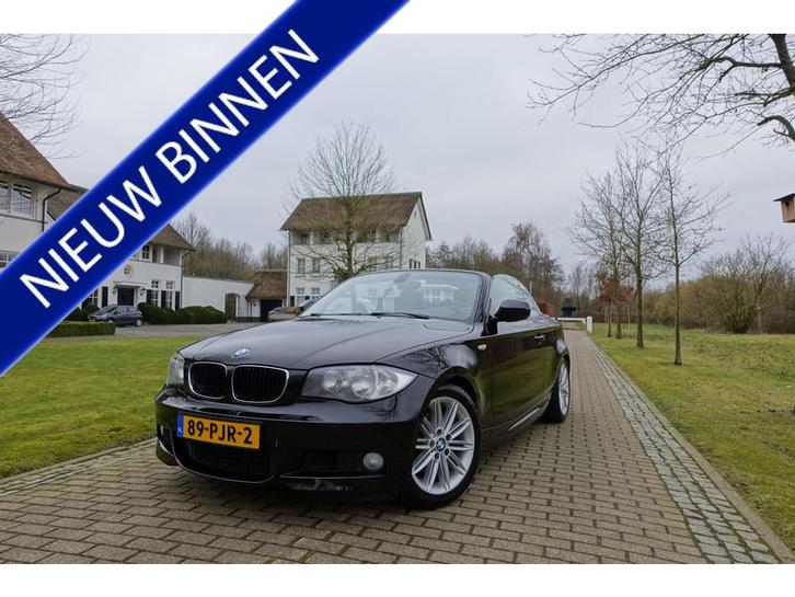 BMW 1 Serie Cabrio 120i M Sport | Stoelverwarming | Climate, Auto's, BMW, Bedrijf, Te koop, 1-Serie, ABS, Airbags, Airconditioning