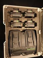 Festool Accu Set met Lader en 4 Accu's, Ophalen of Verzenden, Zo goed als nieuw