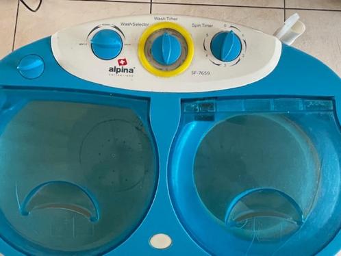 Te koop Alpina Twin Tub wasmachine, wassen en centrifugeren, Caravans en Kamperen, Kampeeraccessoires, Gebruikt, Ophalen