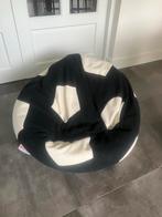 Sit&Joy Voetbal Zitzak, Huis en Inrichting, Zitzakken, Ophalen, Zo goed als nieuw, Zwart, Zitzak