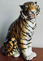 Vintage keramiek porselein Tijger italy / luipaard, Ophalen