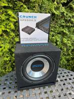 Crunch GPX350 subwoofer, Auto diversen, Autospeakers, Ophalen of Verzenden, Zo goed als nieuw