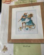 BORDUURPAKKET LANARTE M. BASTIN VERA DE MUIS DRESSING, Hobby en Vrije tijd, Borduren en Borduurmachines, Verzenden, Nieuw, Handborduren