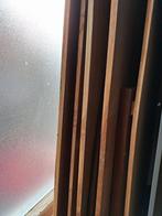 Tafelblad massief teak 209x90cm € 59,00, Doe-het-zelf en Verbouw, Hout en Planken, Ophalen, 25 tot 50 mm, Eiken, Nieuw