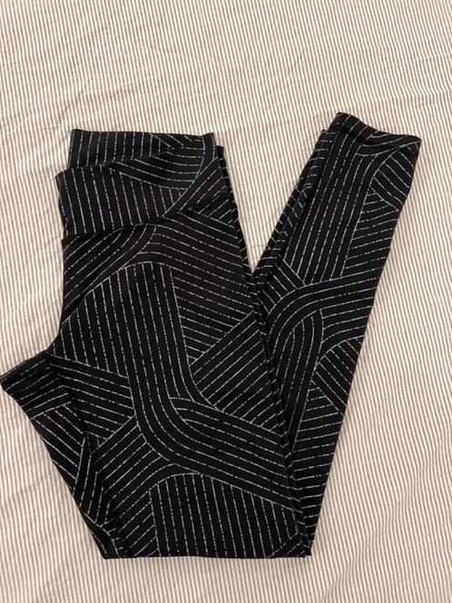 Adidas Dark Blue/Black Leggings, Kleding | Dames, Leggings, Maillots en Panty's, Gedragen, Legging, Maat 36/38 (S), Zwart, Ophalen of Verzenden