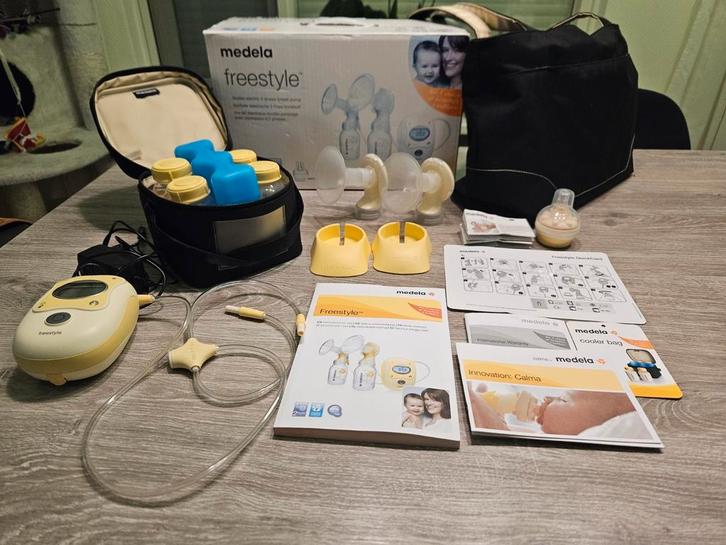 Medela Freestyle Borstkolf - Compleet!, Kinderen en Baby's, Babyvoeding en Toebehoren, Gebruikt, Borstkolf, Ophalen of Verzenden