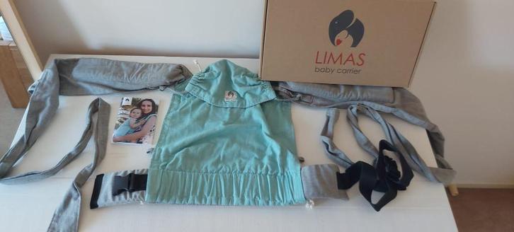 draagzak stokke limas, Kinderen en Baby's, Babydragers en Draagdoeken, Zo goed als nieuw, Draagzak, Buik of Rug, Overige merken