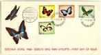 Eerste dag van uitgifte Sociale Zorg 1960 Nieuw Guinea, Ophalen of Verzenden, Gestempeld, Nieuw-Guinea