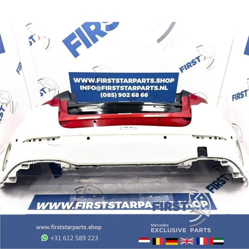 A1778851301 W177 ACHTERBUMPER A KLASSE AMG BUMPER ZWART/WIT/, Auto-onderdelen, Carrosserie en Plaatwerk, Bumper, Mercedes-Benz