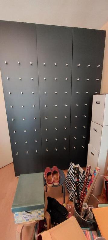 zwarte Pax kast IKEA - afbeelding 2