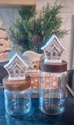 Leuke peperkoek potten, Ophalen of Verzenden, Zo goed als nieuw, Glas