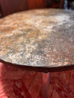 VINTAGE BRUTALIST DESIGN SALONTAFEL JAREN 60|70, Huis en Inrichting, Tafels | Salontafels, Gebruikt, 50 tot 100 cm, Rond, Ophalen of Verzenden