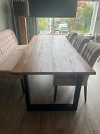 Ardeco 3 eetkamerstoelen, eetkamerbank en eetfauteuil, Huis en Inrichting, Ophalen, Gebruikt, Overige kleuren, Drie