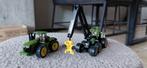 SIKU, john deere trekker en een harverster, Ophalen, Gebruikt