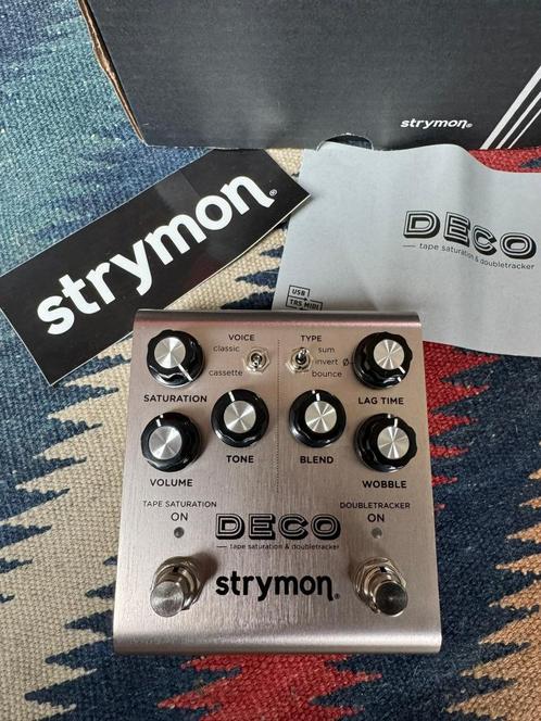 Strymon Deco V2 Tape Saturation & Doubletracker, Muziek en Instrumenten, Effecten, Zo goed als nieuw, Chorus, Distortion, Overdrive of Fuzz