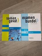 Examenbundel en samengevat scheikunde havo, HAVO, Scheikunde, Ophalen of Verzenden, Zo goed als nieuw