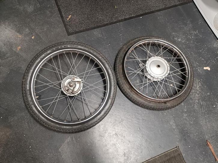 Vespa Piaggio ciao oldtimer spiebaan velgen opknappers, Fietsen en Brommers, Brommeronderdelen | Algemeen, Gebruikt, Overige typen