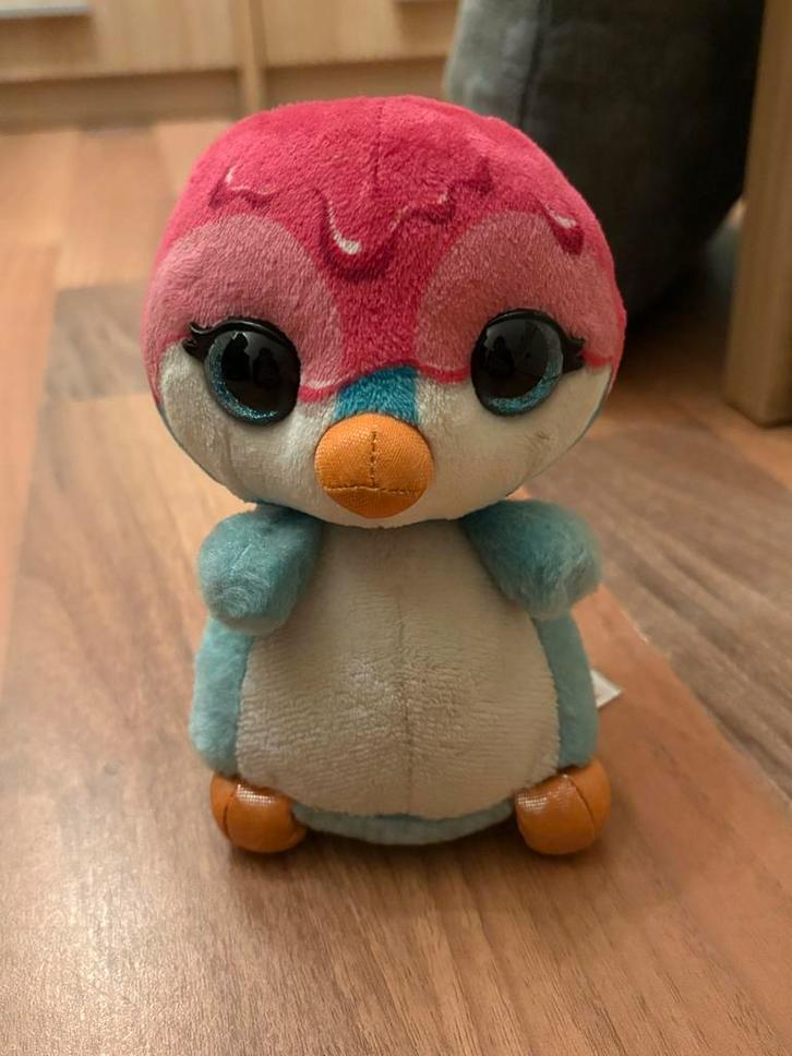 Schattige Pinguïn Knuffel met Gesmolten IJsje, Kinderen en Baby's, Speelgoed | Knuffels en Pluche, Zo goed als nieuw, Overige typen