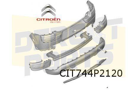 Citroën C4 Cactus (6/14-2/18) achterbumper Onder  (Zwart) (B, Auto-onderdelen, Carrosserie en Plaatwerk, Bumper, Citroën, Achter