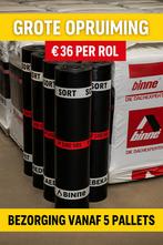 Bitumen dakleer Binné SBS 5100 – 5m x 1m x 4.2mm – Opruiming, Doe-het-zelf en Verbouw, Overige materialen, Zwart, Ophalen of Verzenden