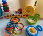 Div.babyspeelgoed, rammelaars, fisher price set met spiegel, Gebruikt, Ophalen of Verzenden