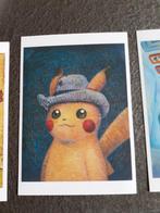Pokemon postcards,  pika van gogh., Ophalen of Verzenden