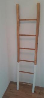 Houten decoratie ladder, Huis en Inrichting, Woonaccessoires | Overige, Ophalen, Zo goed als nieuw