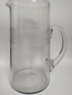 geëtst cirkelpatroon handgeblazen glazen limonade kan, Antiek en Kunst, Antiek | Glas en Kristal, Ophalen