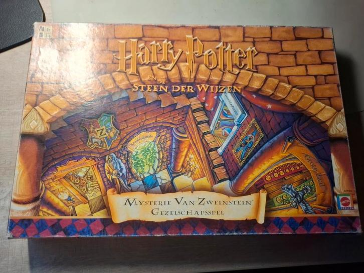 Harry Potter Mysterie van Zweinstein Bordspel, Hobby en Vrije tijd, Gezelschapsspellen | Bordspellen, Gebruikt, Drie of vier spelers