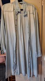 Leuke lange spijkerblouse River Island - Maat XL, Blauw, Ophalen of Verzenden, Zo goed als nieuw, Blouse of Tuniek