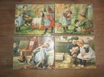 4 puzzels MB Ot en Sien 25 stukjes vintage samen, Kinderen en Baby's, Ophalen of Verzenden, 10 tot 50 stukjes, Gebruikt, 4 tot 6 jaar