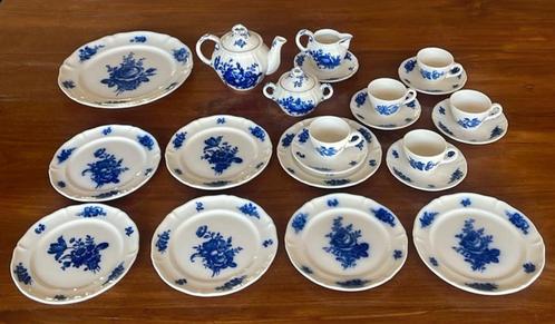 Antiek Villeroy en Boch Mettlach koffieservies, Antiek en Kunst, Antiek | Servies compleet, Ophalen of Verzenden
