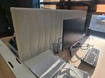MITTZON Geluidsscherm Bureau - Gunnared Beige 165x72 cm, Ophalen of Verzenden