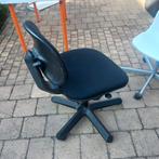 Burostoel, Huis en Inrichting, Stoelen, Ophalen, Gebruikt, Zwart, Metaal