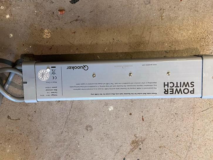 Quooker Power Switch - Schakelaar, Doe-het-zelf en Verbouw, Elektra en Kabels, Gebruikt, Schakelaar, Ophalen of Verzenden