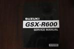 Suzuki GSX-R600 K8 2008 motorcycle service manual handboek, Motoren, Ophalen of Verzenden, Suzuki