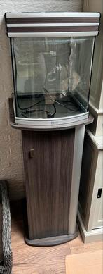 Aquarium Aqualantis met bijbehorende kast en toebehoren, Ophalen, Gebruikt, Leeg aquarium
