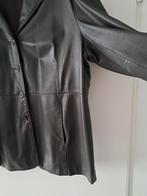 Prachtige leder jas Gina Mariolani 50, Kleding | Dames, Grote Maten, Ophalen, Bruin, Gina Mariolani, Jas of Mantel