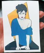 Patrick Nagel Pop Art Pin up 80s Sticker, Verzenden, Nieuw