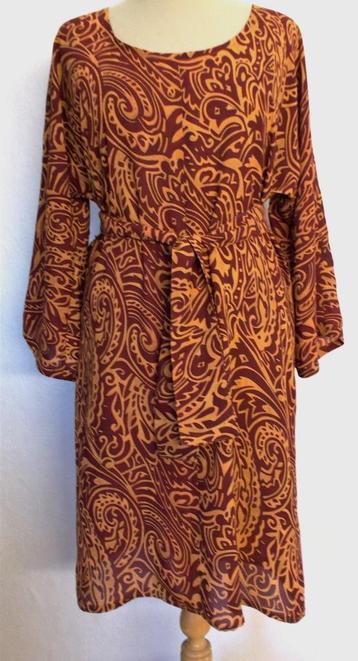 Batik/ethnic look mooie kleuren print jurk! M beschikbaar voor biedingen