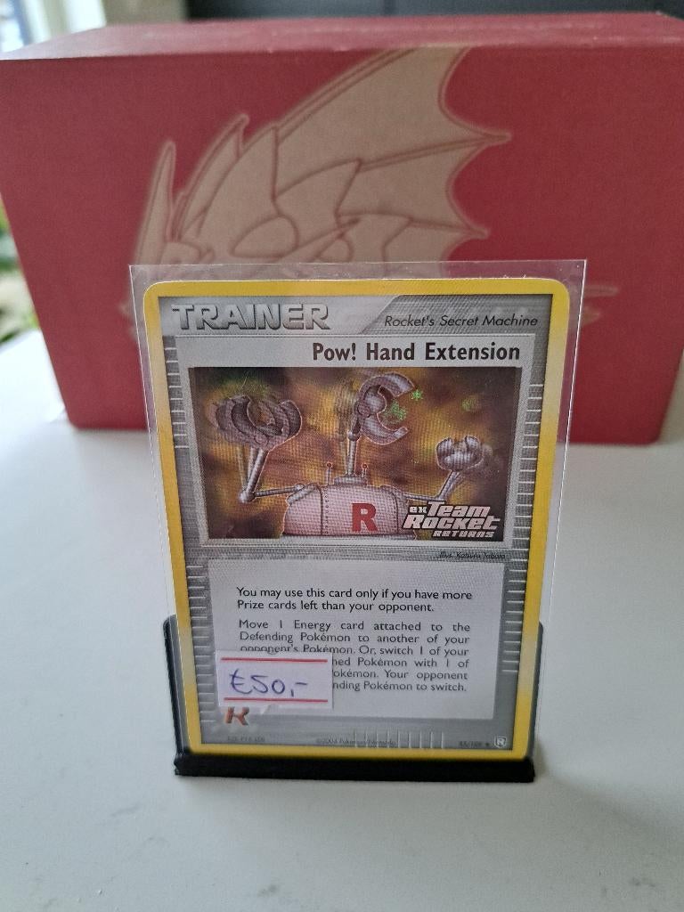 Pow! Hand Extension R.H. - Ex Team Rocket Returns	 € 50,00, Verzenden, Zo goed als nieuw, Losse kaart