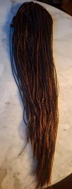 Haarstuk kunsthaar bruin vlechtjes, rasta, nieuw, Carnaval, Kleding | Dames, Ophalen of Verzenden