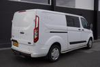 Ford Transit Custom 2.0 TDCI 130PK L2 EURO 6 - Airco - Navi, Voorwielaandrijving, Gebruikt, 4 cilinders, Wit
