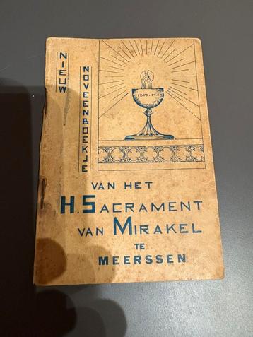 Nieuw Noveenboekje, boekje, meerssen, 1941, heilig beschikbaar voor biedingen