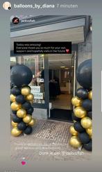 Te huur! 2 ballonnen pilaren voor €50, Hobby en Vrije tijd, Feestartikelen | Verhuur, Ophalen, Zo goed als nieuw, Geboorte of Huwelijk