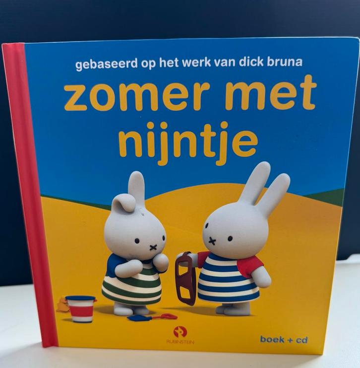Nijntje Zomer Boek + CD - Luisterverhaal, Cd's en Dvd's, Cd's | Kinderen en Jeugd, Zo goed als nieuw, Verhaal of Sprookje, Tot 2 jaar